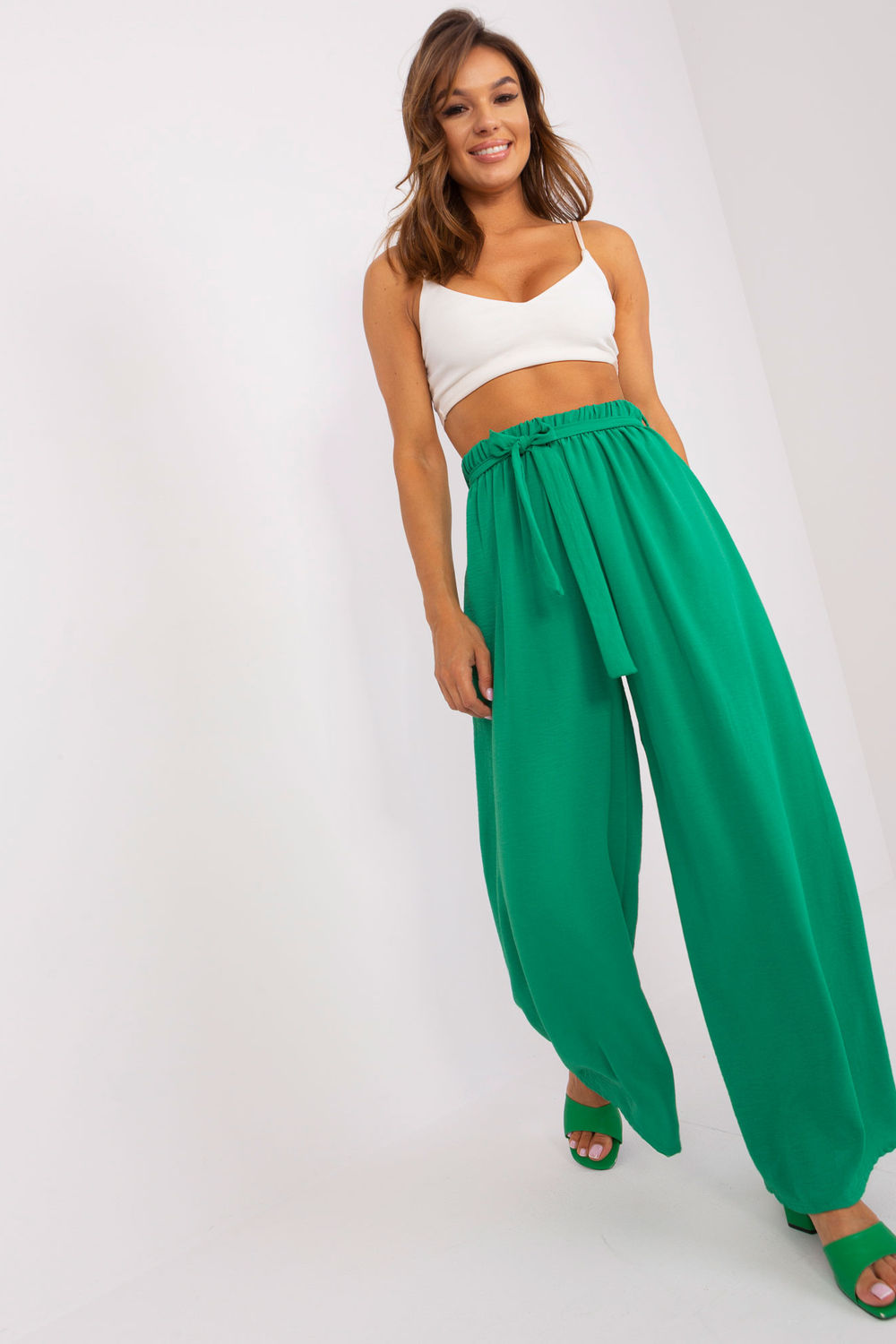 Adult Product 18+ - Women trousers model 183461 Och Bella - Och Bella - Pants, Trousers, Shorts - KS Store