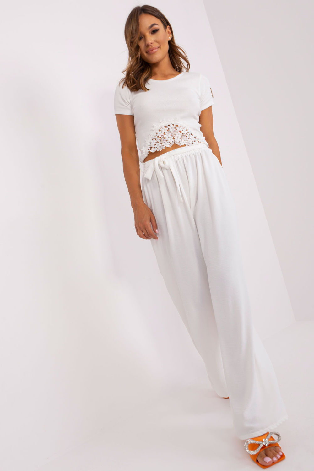 Adult Product 18+ - Women trousers model 183462 Och Bella - Och Bella - Pants, Trousers, Shorts - KS Store