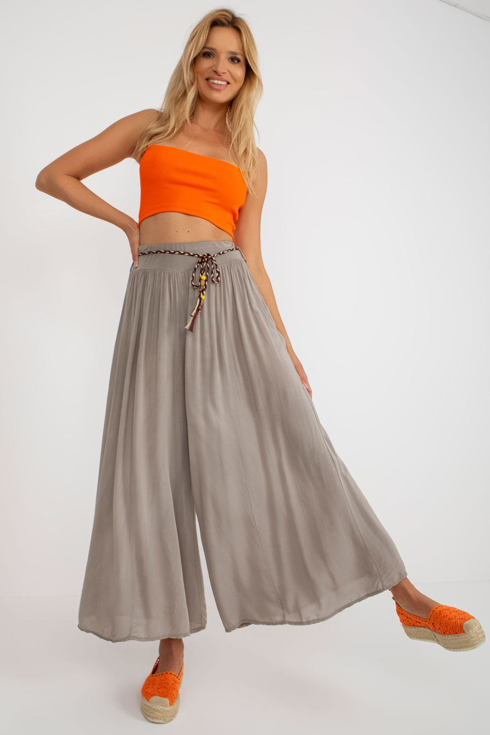 Adult Product 18+ - Women trousers model 183482 Och Bella - Och Bella - Pants, Trousers, Shorts - KS Store