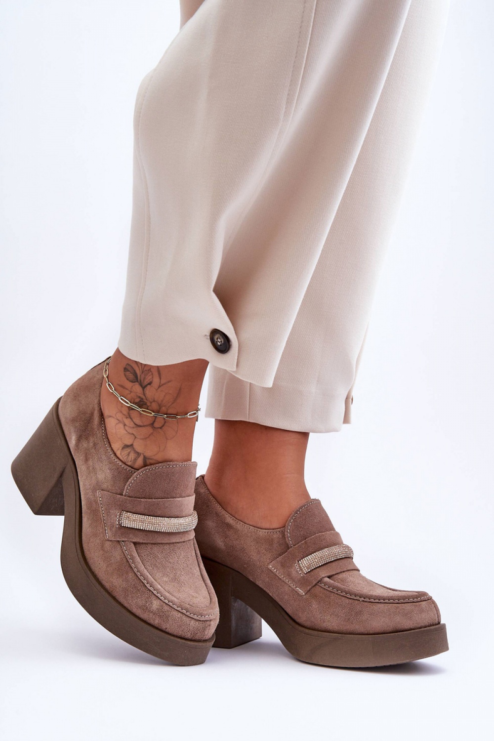 Adult Product 18+ - Heeled low shoes model 183961 Step in style - Step in style - Women`s Ankle Boots & Booties - KS Store