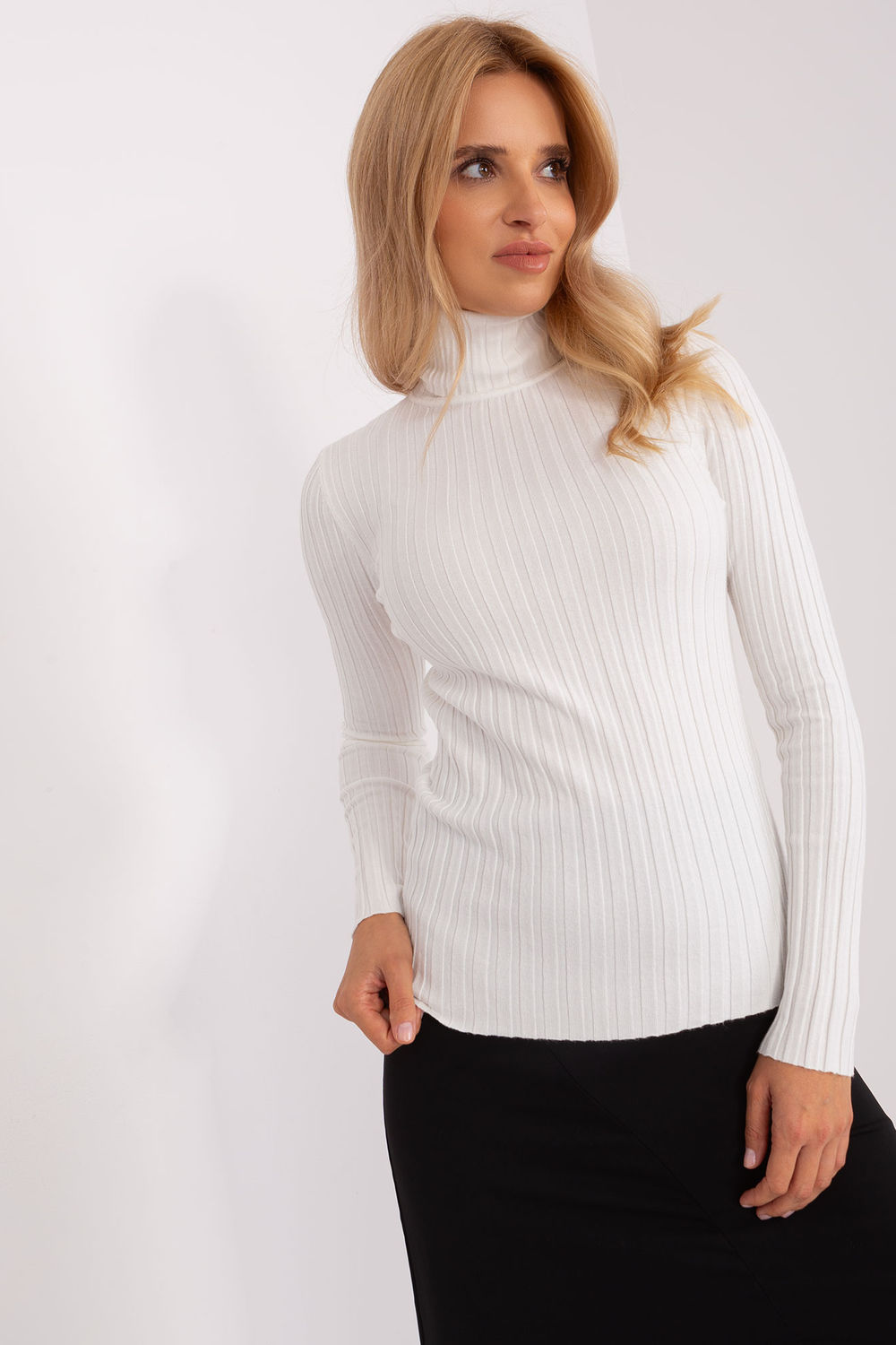 Adult Product 18+ - Turtleneck model 185553 Factory Price - Factory Price - Sweaters, Pullovers, Jumpers, Turtlenecks, Boleros, Shrugs - KS Store
