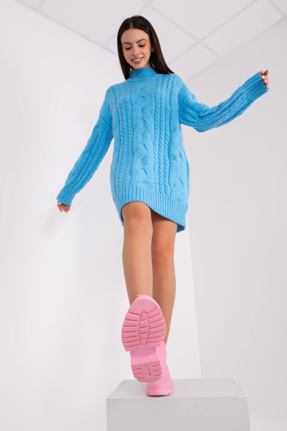 Adult Product 18+ - Long jumper model 185728 AT - AT - Sweaters, Pullovers, Jumpers, Turtlenecks, Boleros, Shrugs - KS Store
