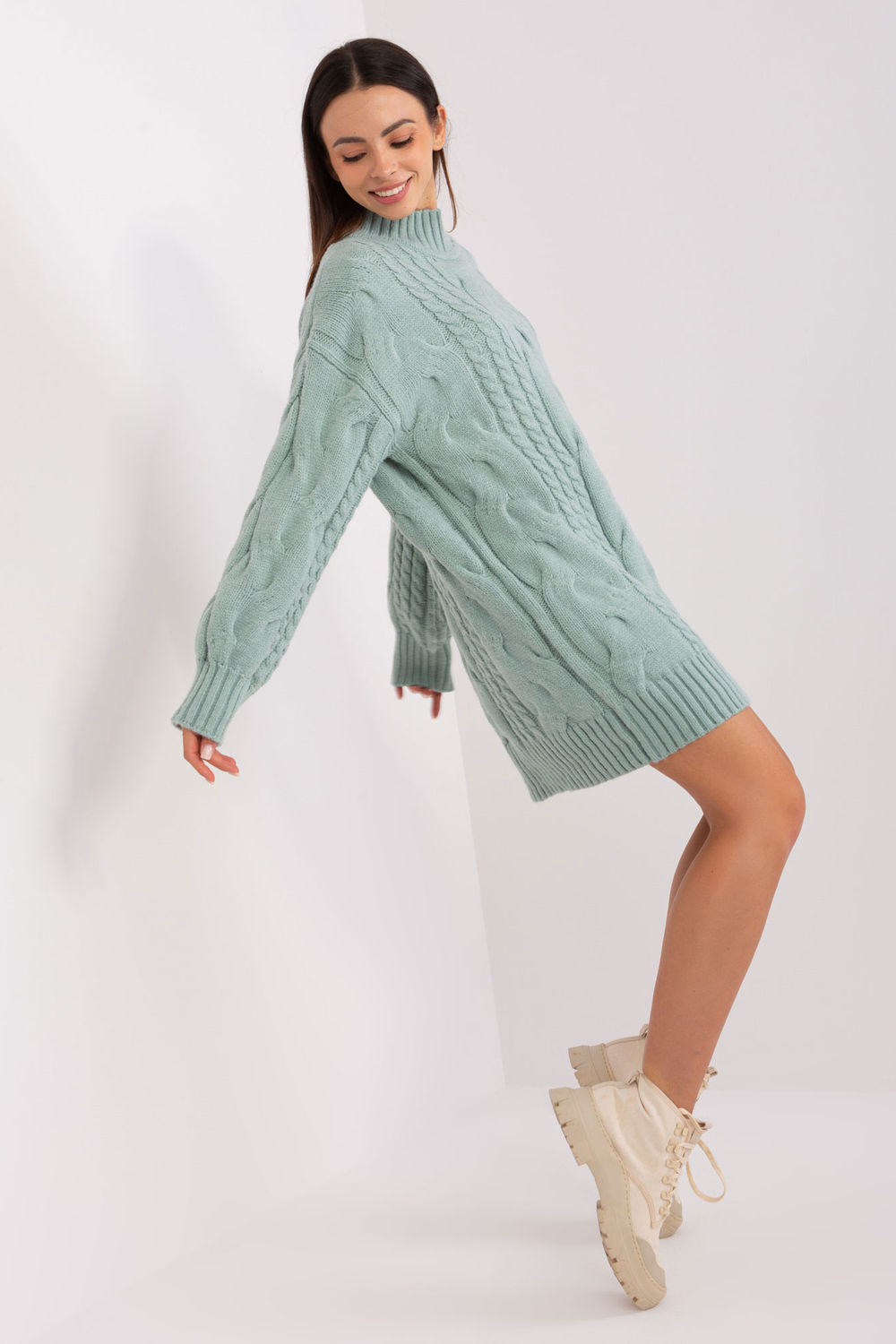 Adult Product 18+ - Long jumper model 185729 AT - AT - Sweaters, Pullovers, Jumpers, Turtlenecks, Boleros, Shrugs - KS Store