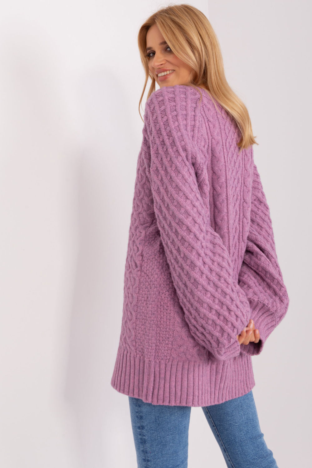 Adult Product 18+ - Long jumper model 185735 AT - AT - Sweaters, Pullovers, Jumpers, Turtlenecks, Boleros, Shrugs - KS Store