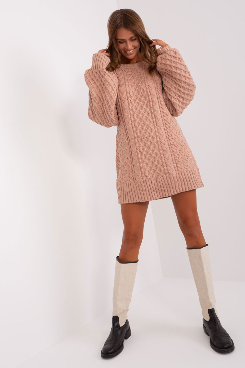 Adult Product 18+ - Long jumper model 185736 AT - AT - Sweaters, Pullovers, Jumpers, Turtlenecks, Boleros, Shrugs - KS Store