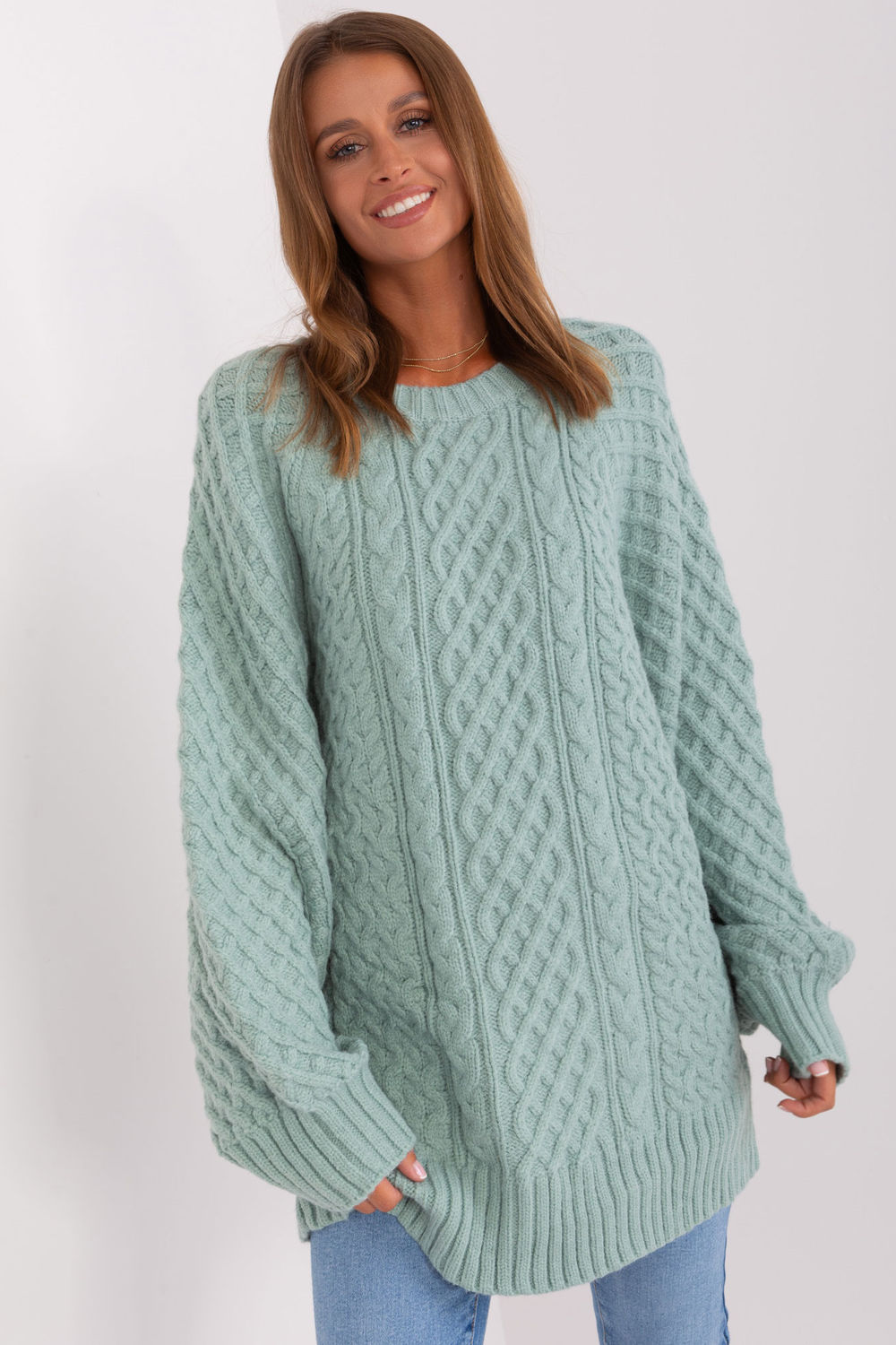 Adult Product 18+ - Long jumper model 185745 AT - AT - Sweaters, Pullovers, Jumpers, Turtlenecks, Boleros, Shrugs - KS Store