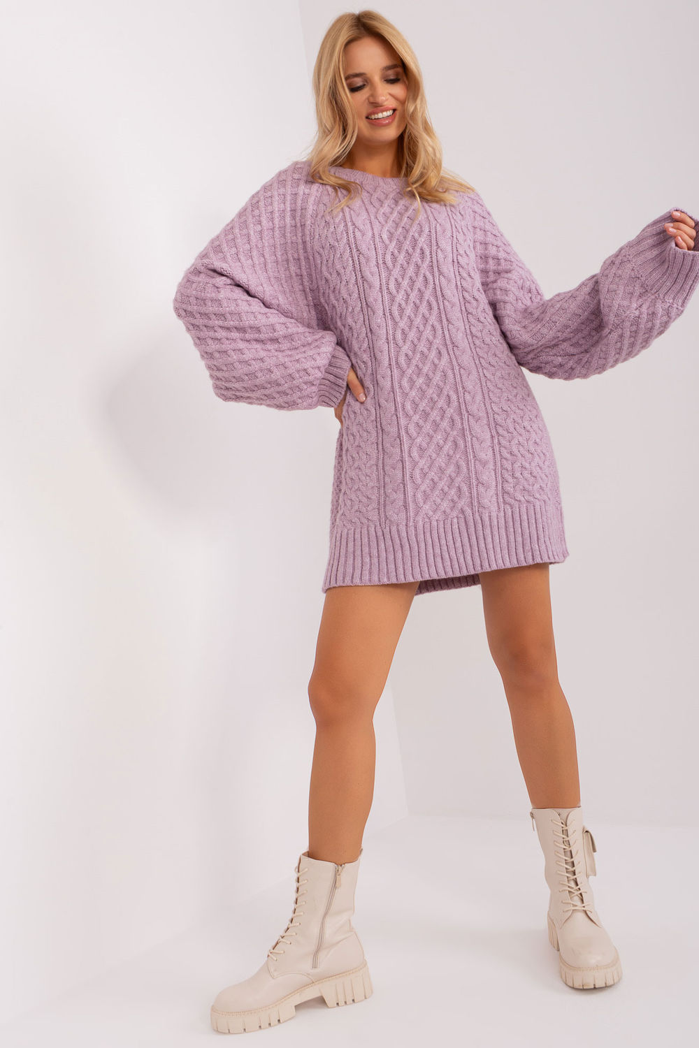 Adult Product 18+ - Long jumper model 185746 AT - AT - Sweaters, Pullovers, Jumpers, Turtlenecks, Boleros, Shrugs - KS Store