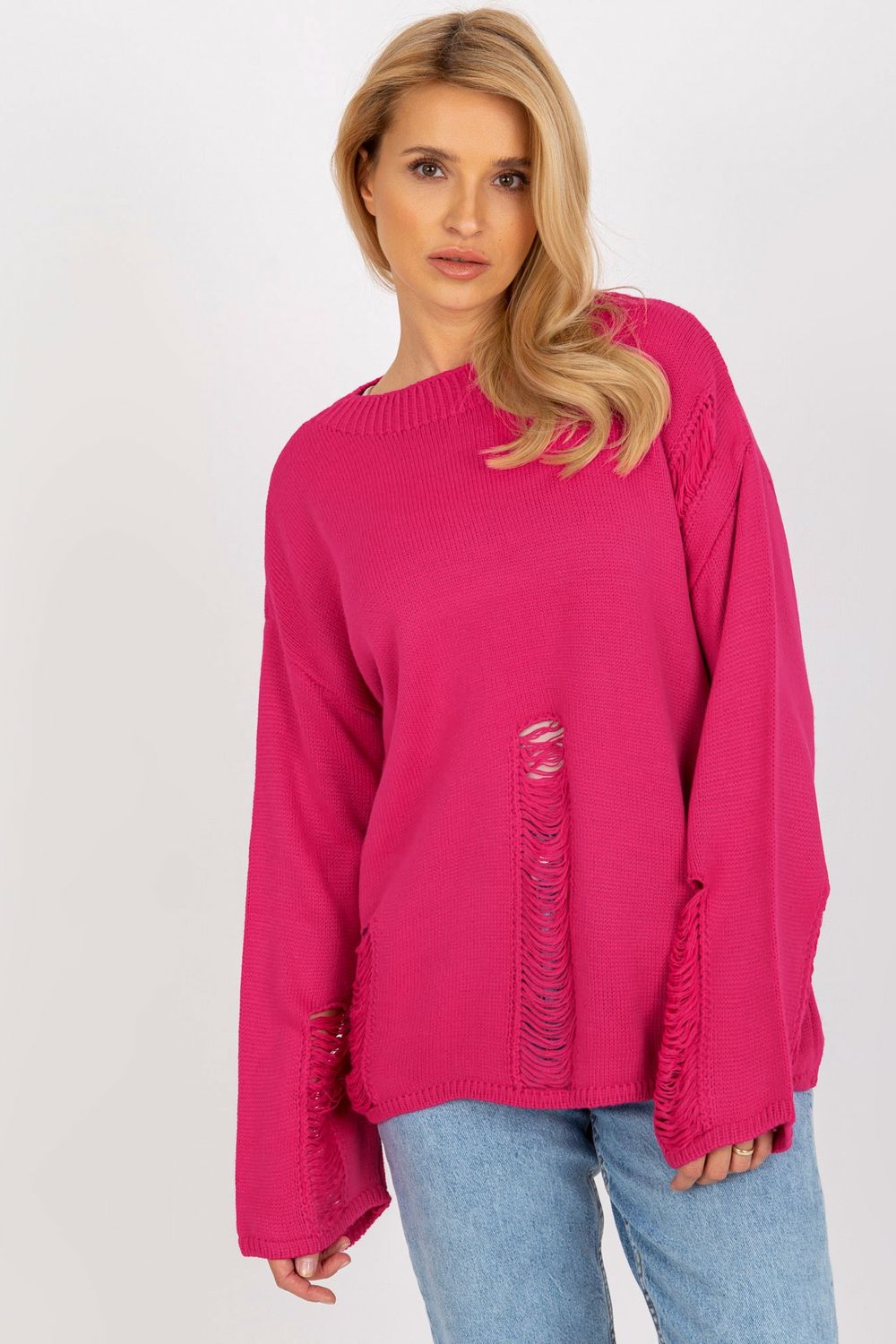 Adult Product 18+ - Jumper model 186053 Badu - Badu - Sweaters, Pullovers, Jumpers, Turtlenecks, Boleros, Shrugs - KS Store