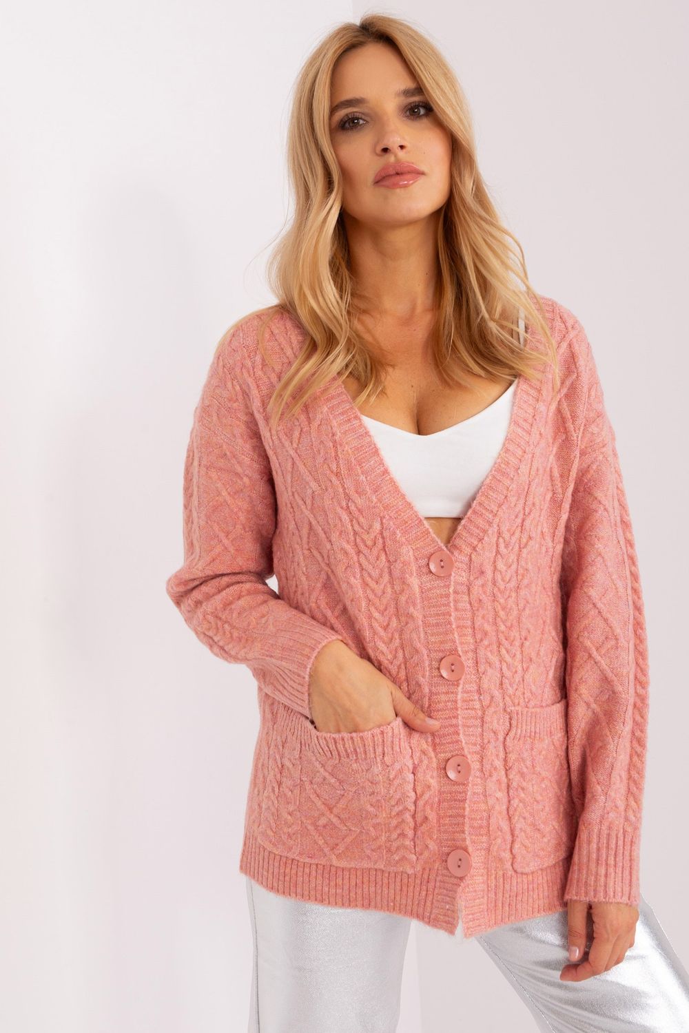 Adult Product 18+ - Cardigan model 186745 AT - AT - Cardigans for Women, Ponchos - KS Store