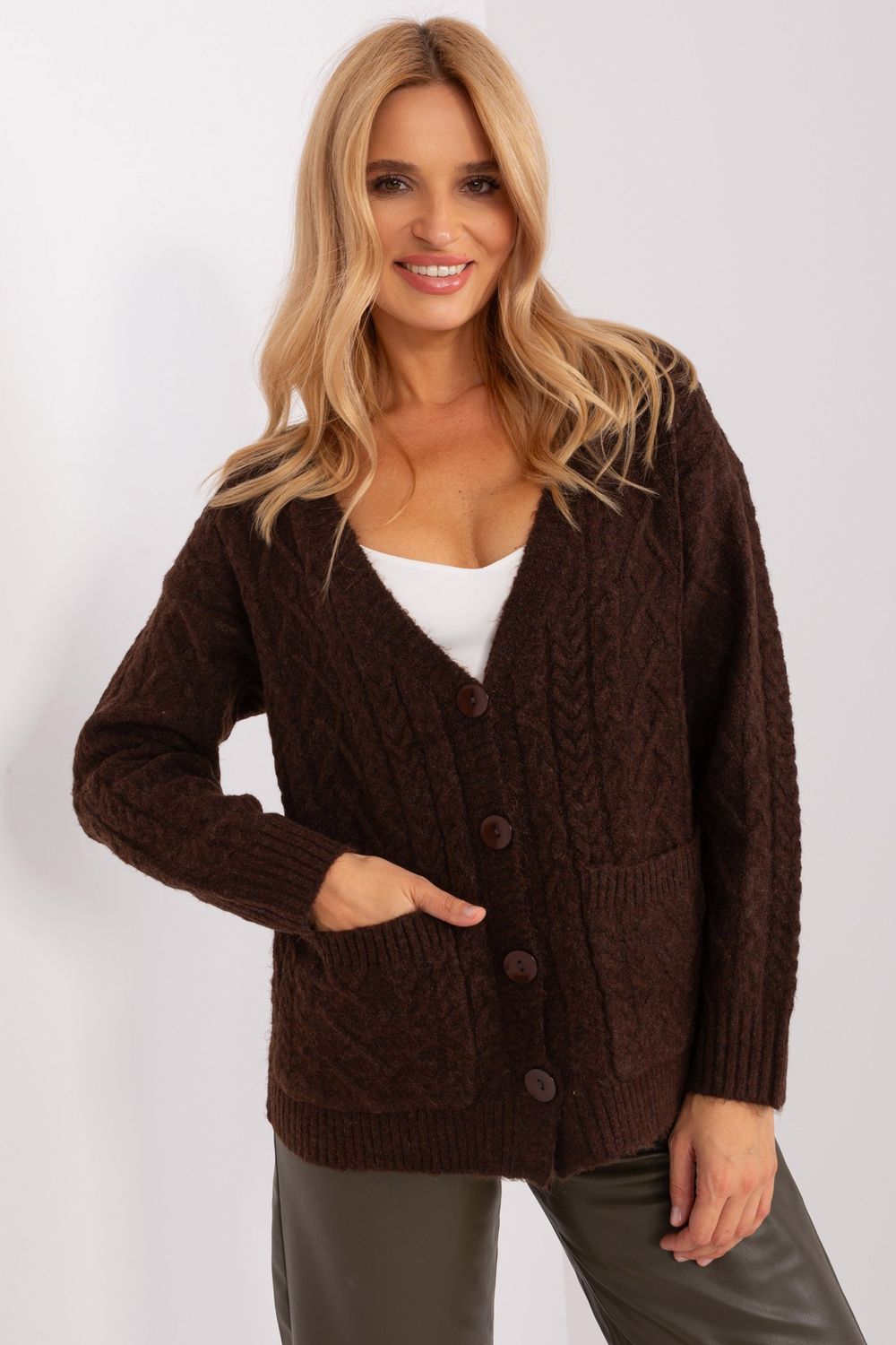 Adult Product 18+ - Cardigan model 186747 AT - AT - Cardigans for Women, Ponchos - KS Store
