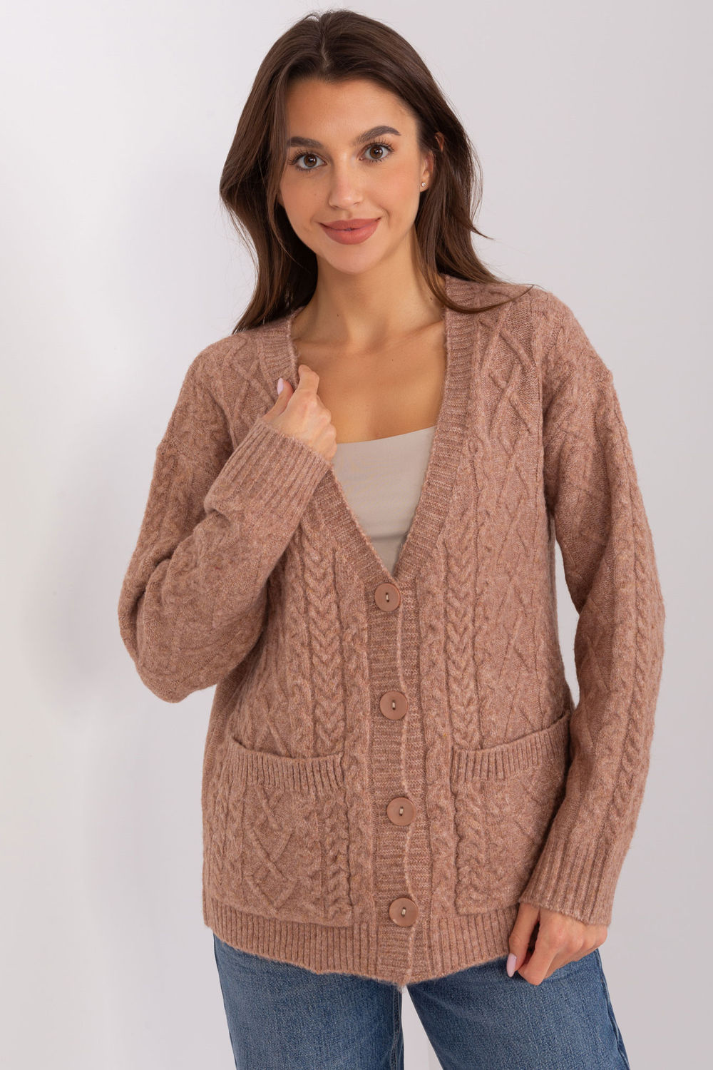 Adult Product 18+ - Cardigan model 186748 AT - AT - Cardigans for Women, Ponchos - KS Store