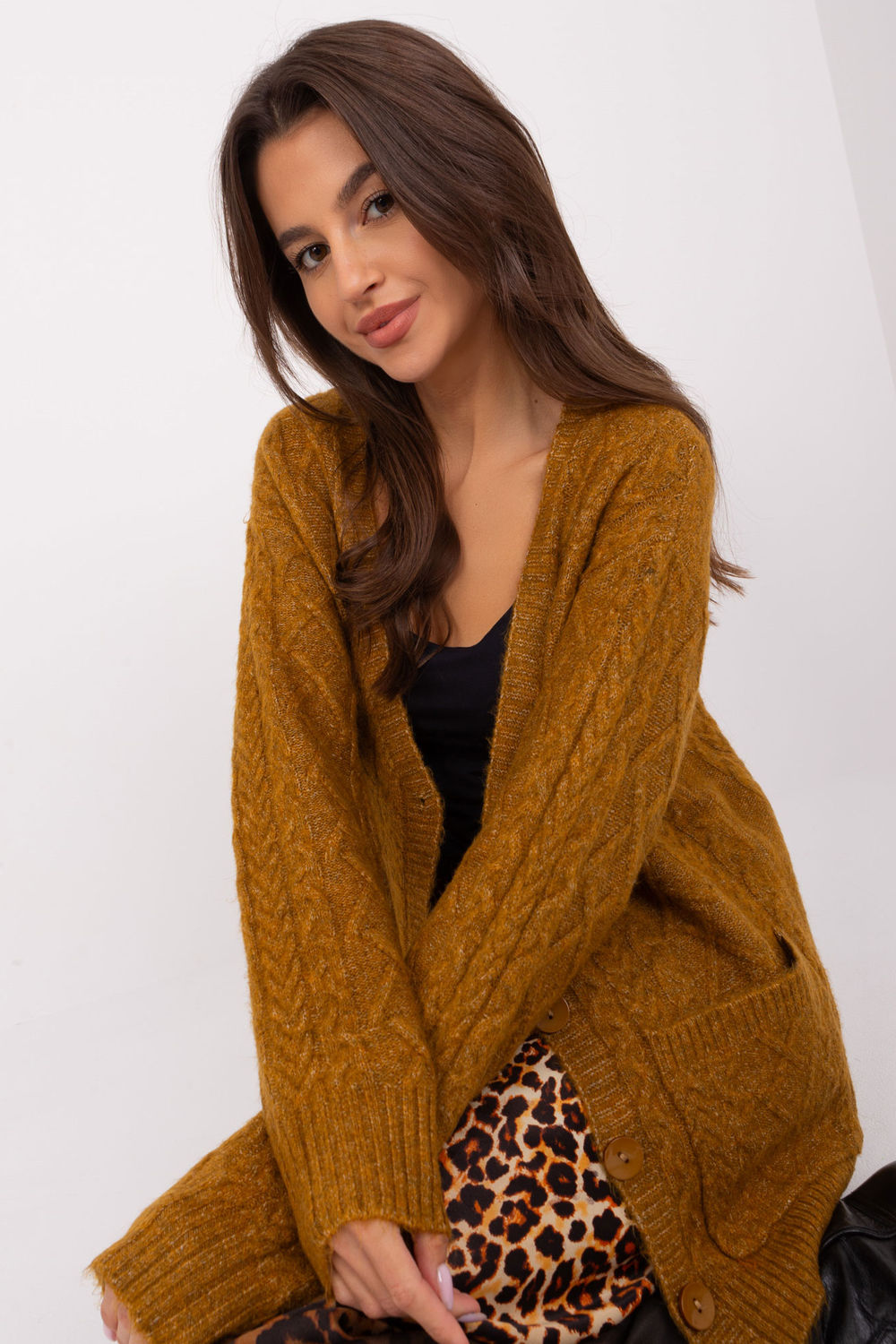 Adult Product 18+ - Cardigan model 186749 AT - AT - Cardigans for Women, Ponchos - KS Store