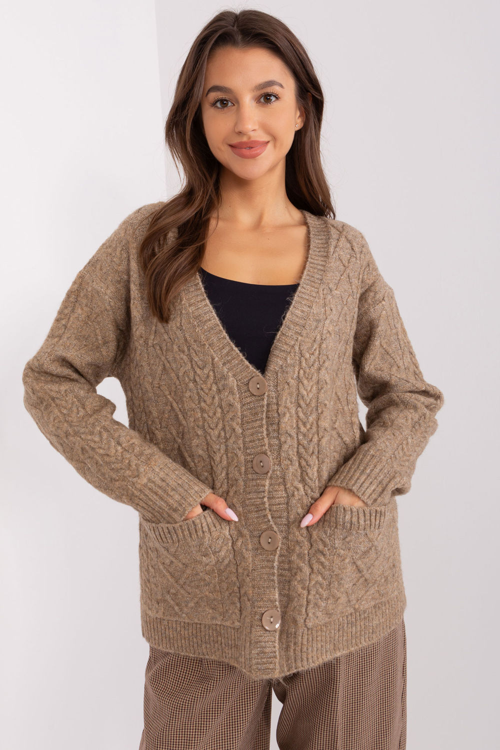 Adult Product 18+ - Cardigan model 186752 AT - AT - Cardigans for Women, Ponchos - KS Store