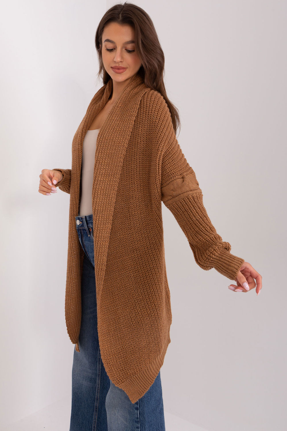 Adult Product 18+ - Cardigan model 186806 Och Bella - Och Bella - Cardigans for Women, Ponchos - KS Store
