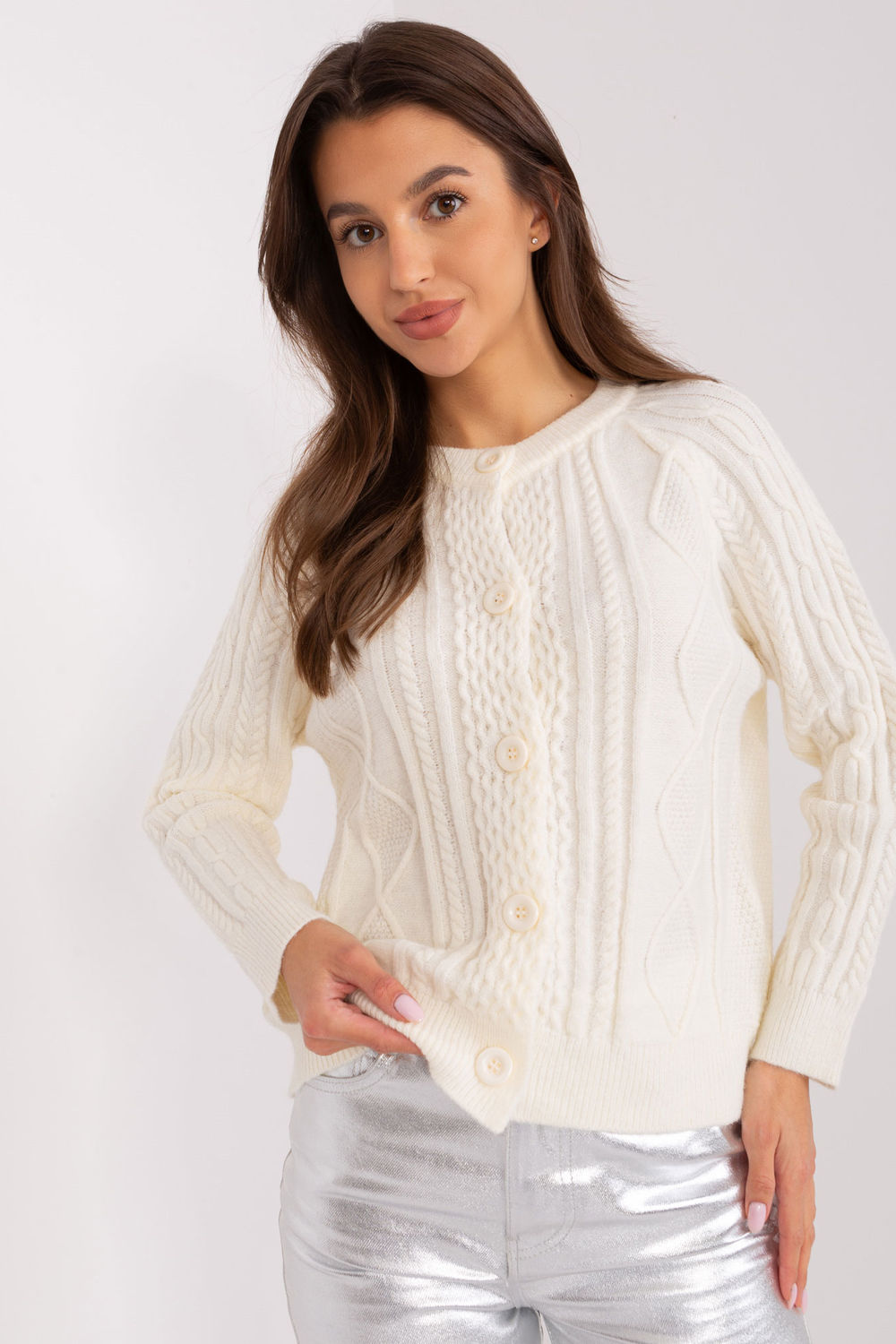 Adult Product 18+ - Cardigan model 186820 AT - AT - Cardigans for Women, Ponchos - KS Store